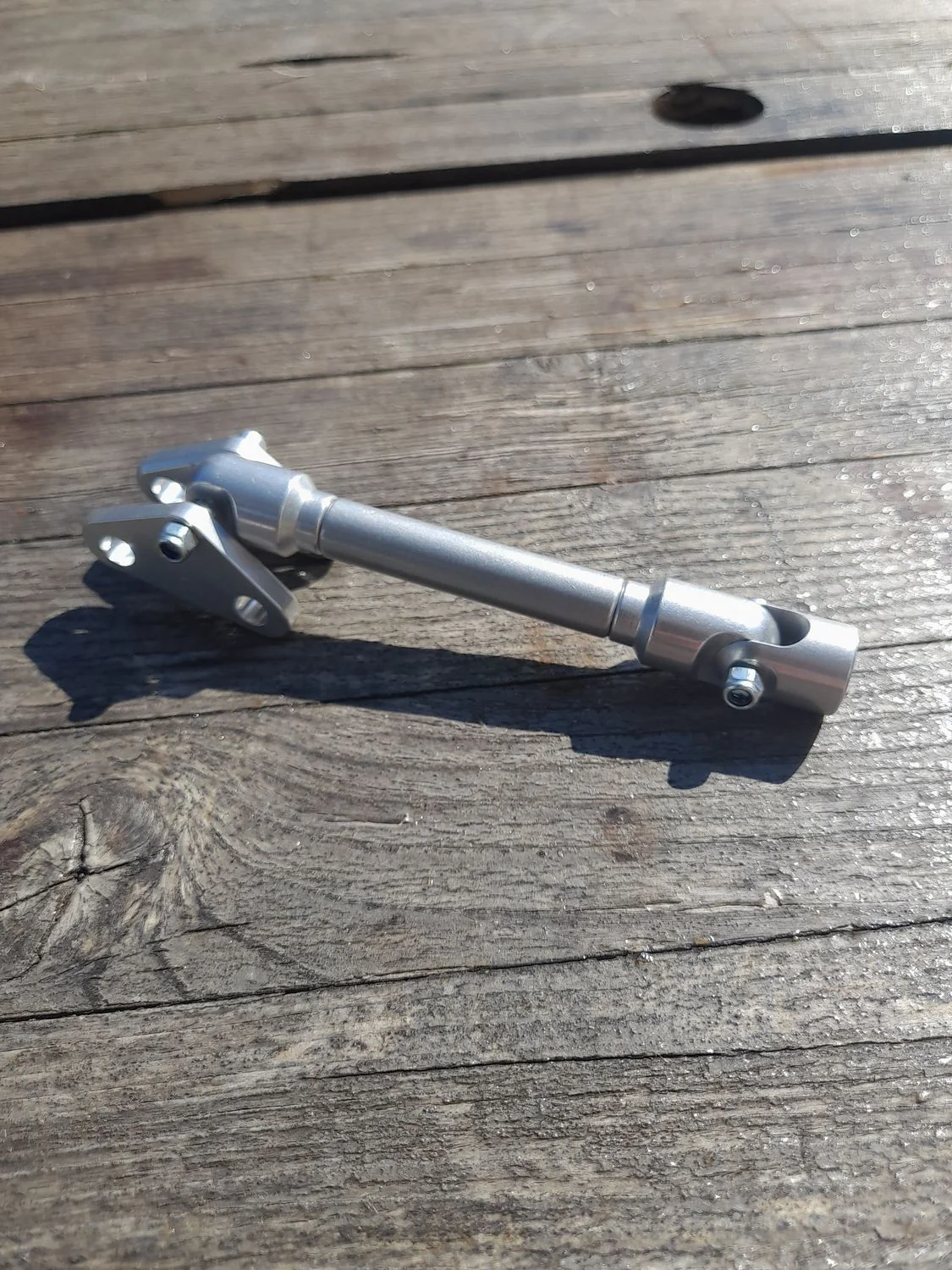 Abstützung Verstärkung Frontplatte Tamiya Monster Beetle Alu CNC