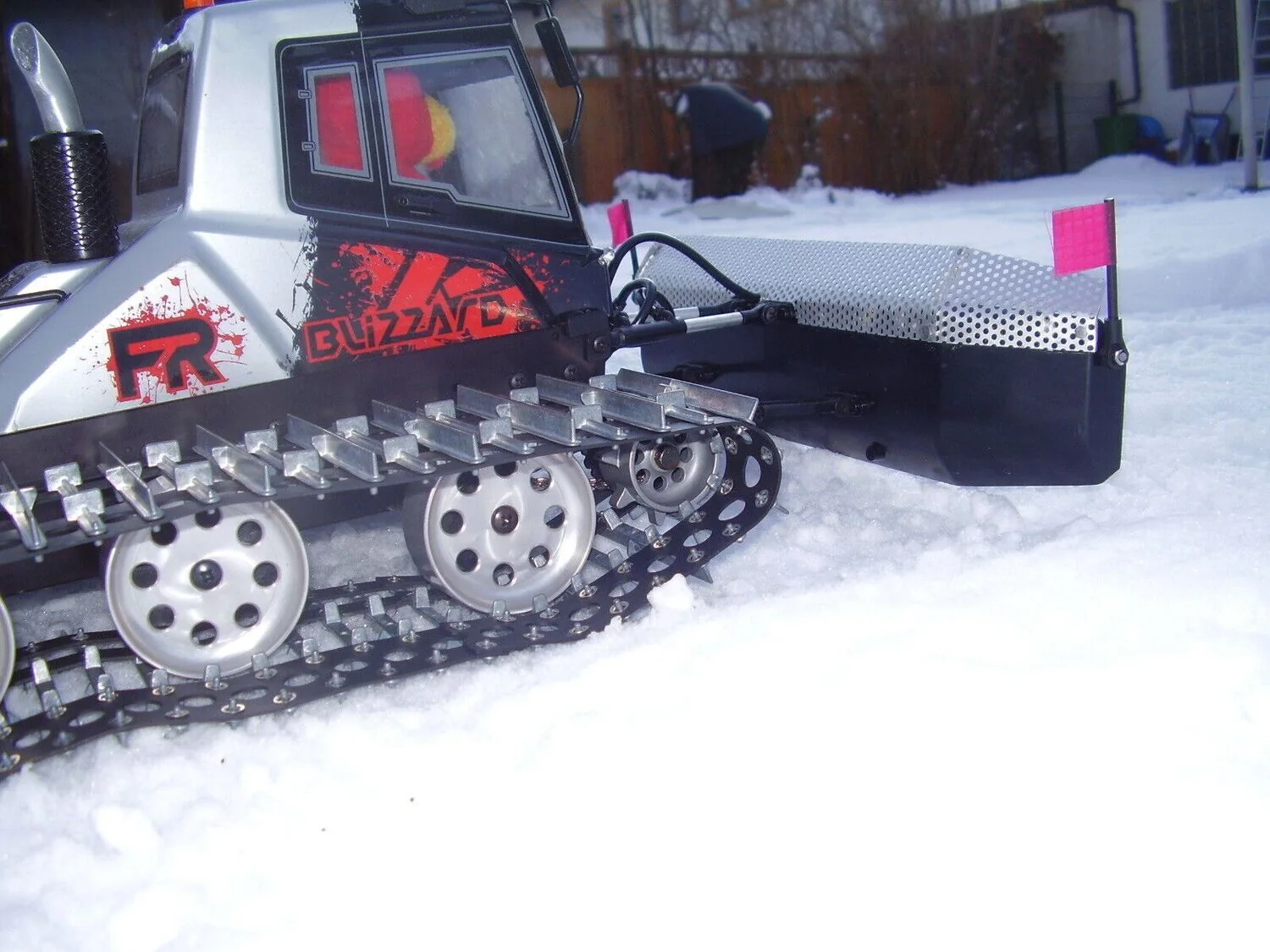Kettenrad Kyosho Blizzard 2 Stück Alu eloxiert SCHWARZ oder NATUR