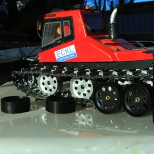 Laufrad Kyosho Blizzard Pistenraupe Alu eloxiert Satz 8Stk