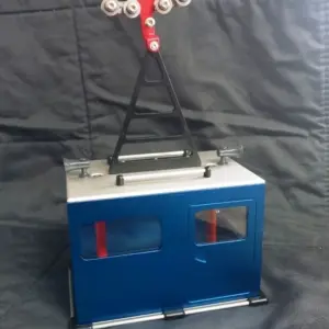 Gondel 1 Paar, Garten Seilbahn, wetterfest, 2 Stk, komplett aus Metall, Alu eloxiert - NEUE VERSION mit Gadgets