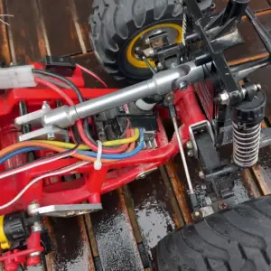Abstützung Verstärkung Frontplatte Tamiya Monster Beetle Alu CNC