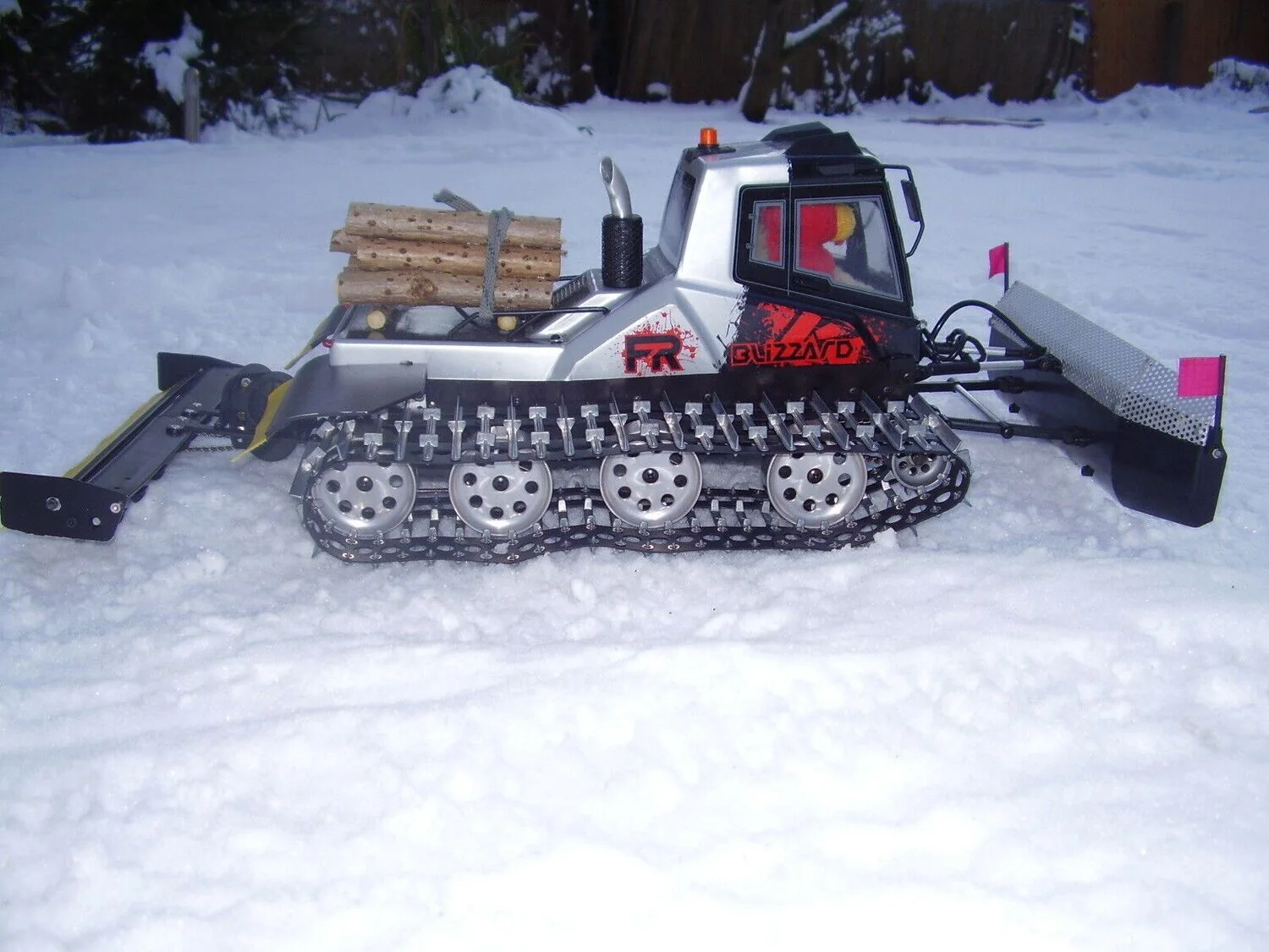 Kettenrad Kyosho Blizzard 2 Stück Alu eloxiert SCHWARZ oder NATUR